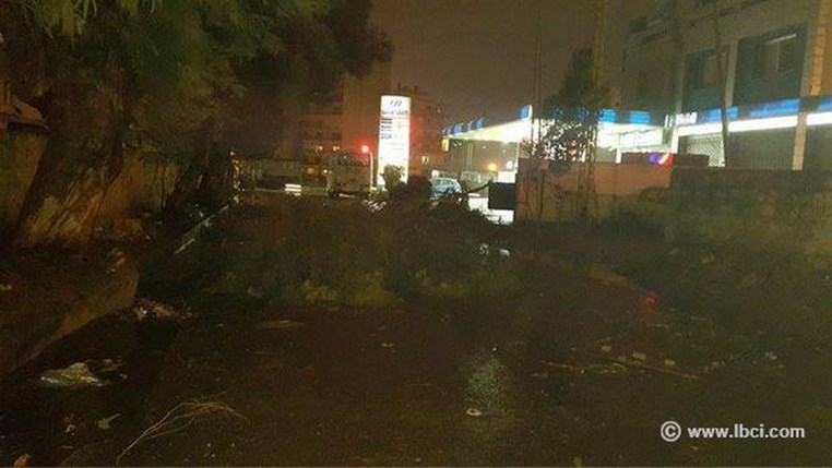 Violent Storm in Lebanon